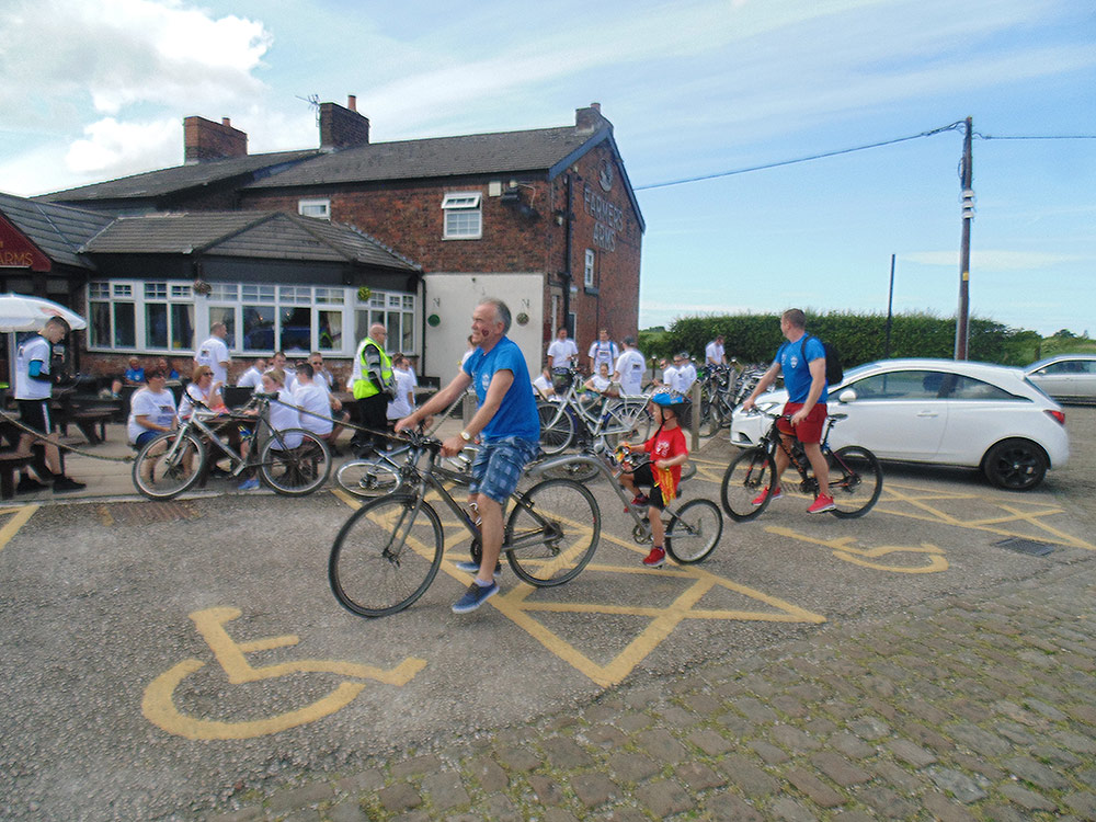 Charity Bike Ride, 3rd June, 2017