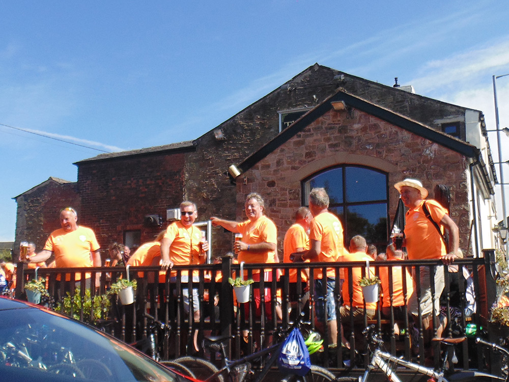 Charity Bike Ride, 6th July, 2019