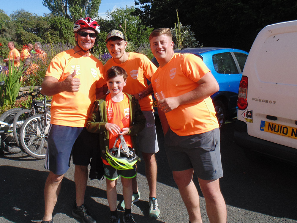 Charity Bike Ride, 6th July, 2019