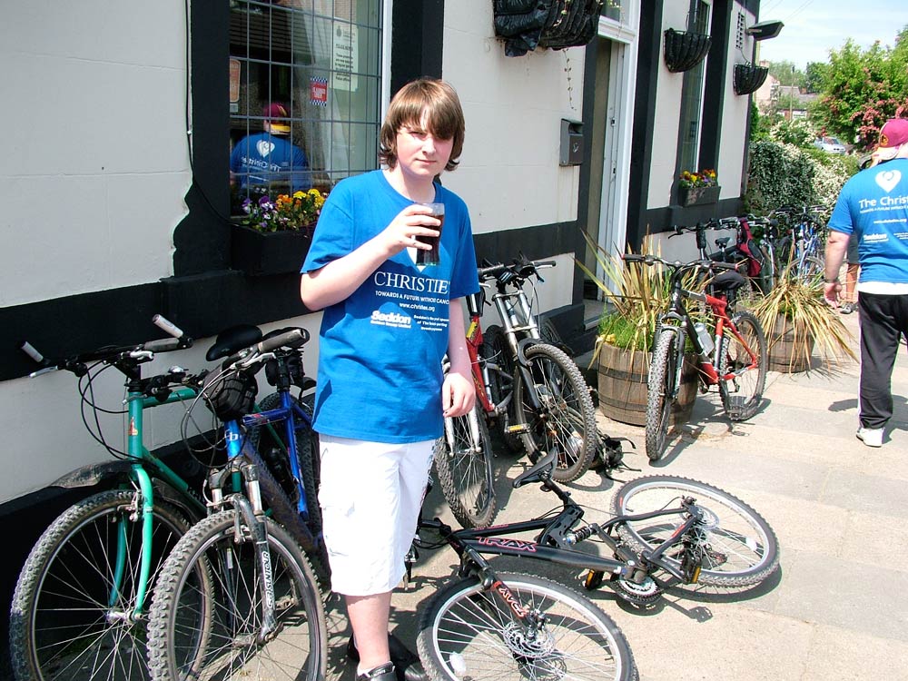 Charity Bike Ride, 5th June, 2010