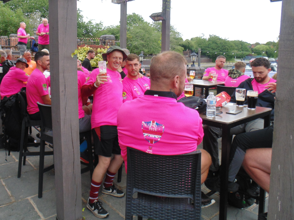 Charity Bike Ride, 5th July, 2025