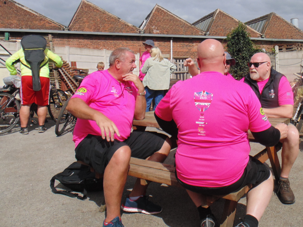 Charity Bike Ride, 2nd August, 2025