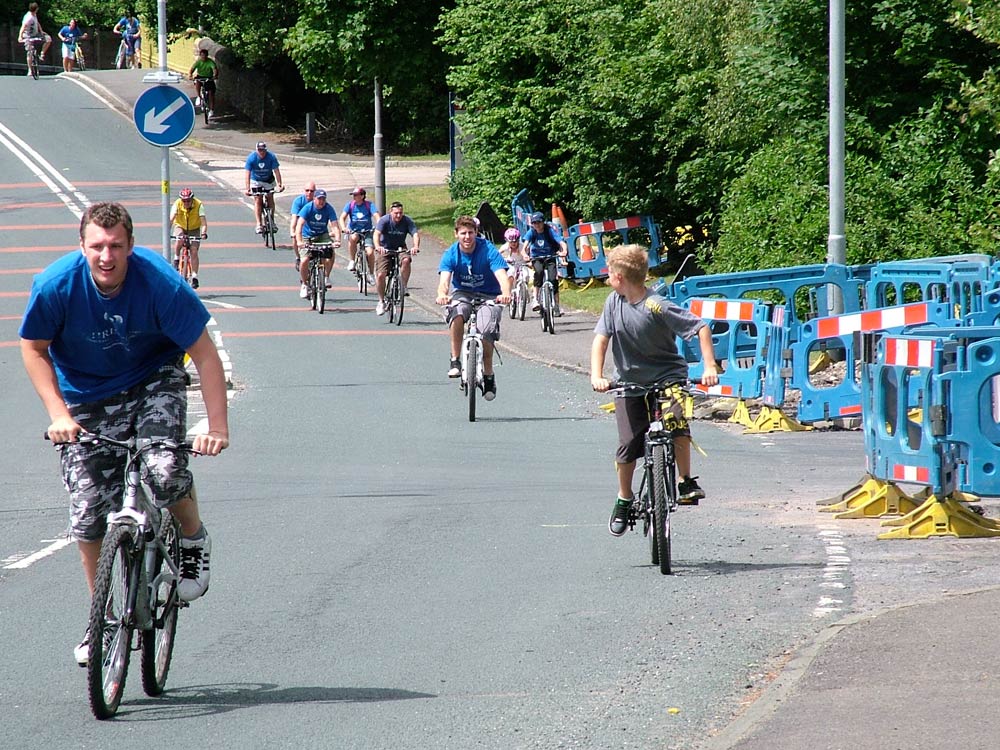 Charity Bike Ride, 3rd July, 2010