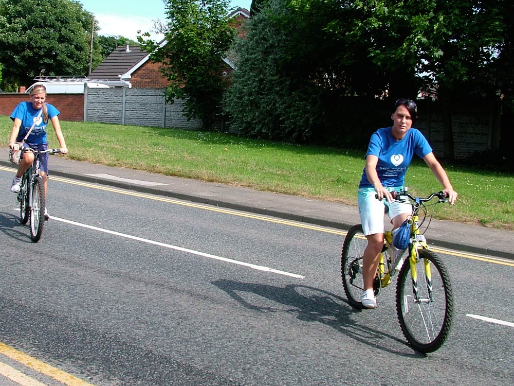 Charity Bike Ride, 3rd July, 2010