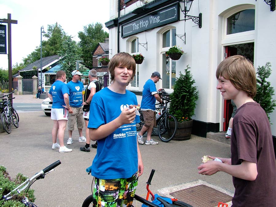 Charity Bike Ride, 4th June, 2011