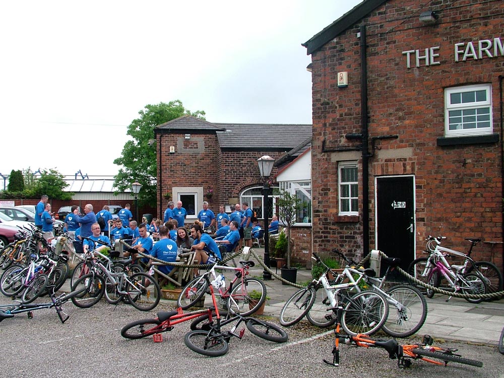 Charity Bike Ride, 2nd June, 2012