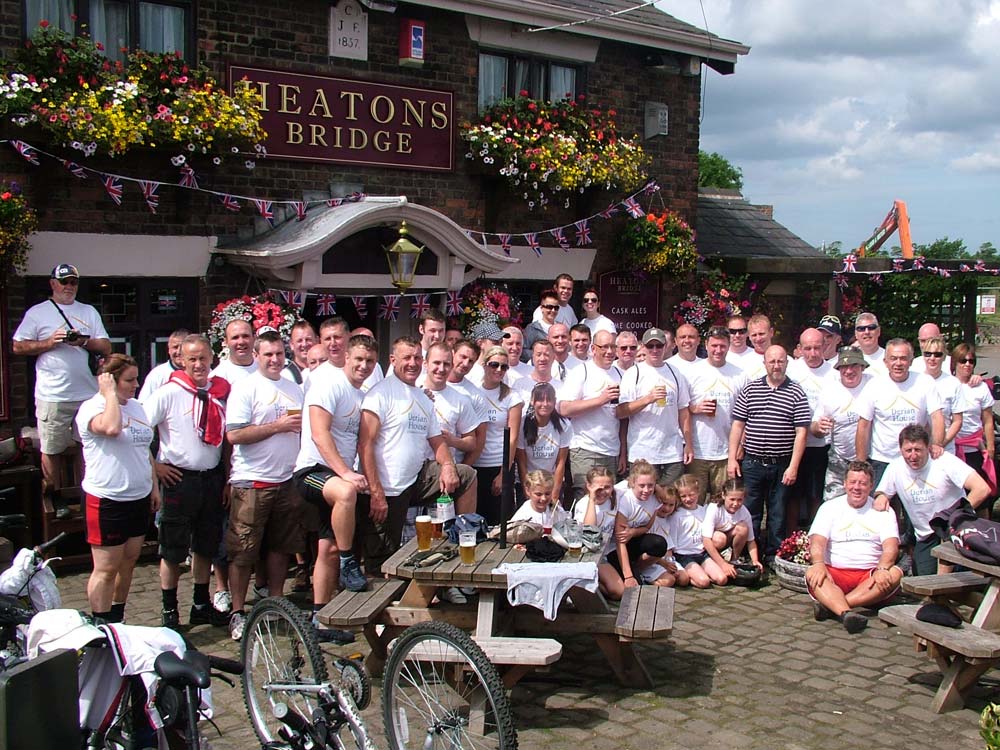 Charity Bike Ride, 4th August, 2012