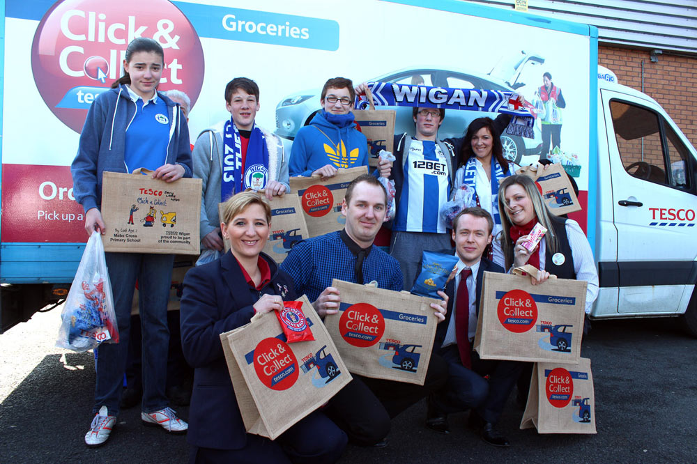 Latics fans, semi-final, April  2013