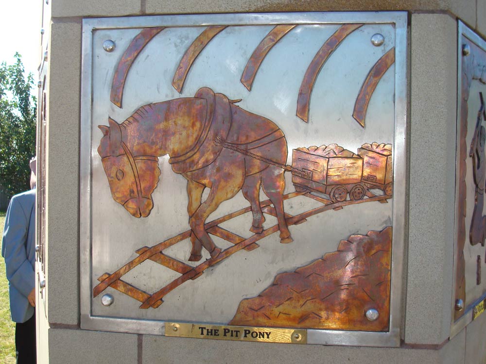 Unveiling of Lyme and Wood Pit Mining Memorial