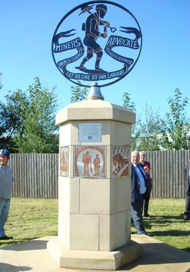 Unveiling of Lyme and Wood Pit Mining Memorial