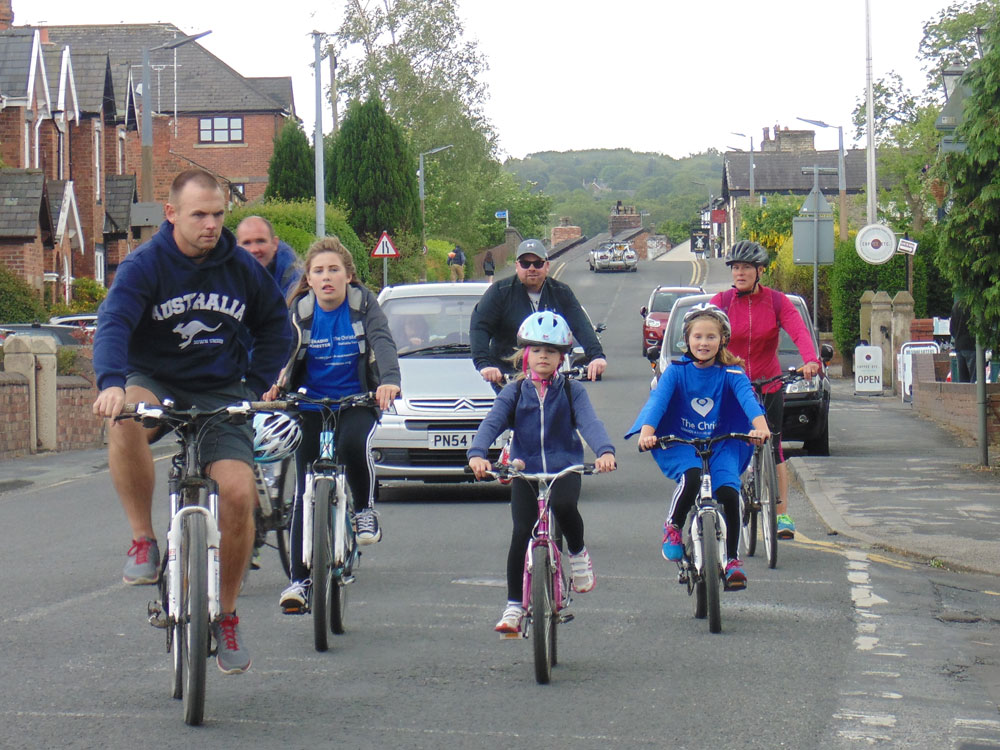 Charity Bike Ride, 6th June, 2015