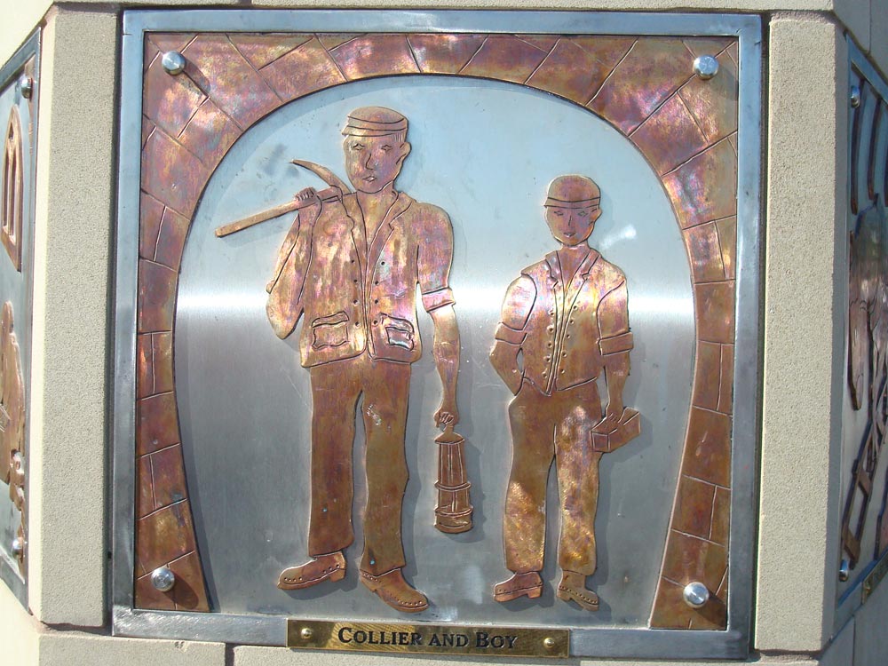 Unveiling of Lyme and Wood Pit Mining Memorial