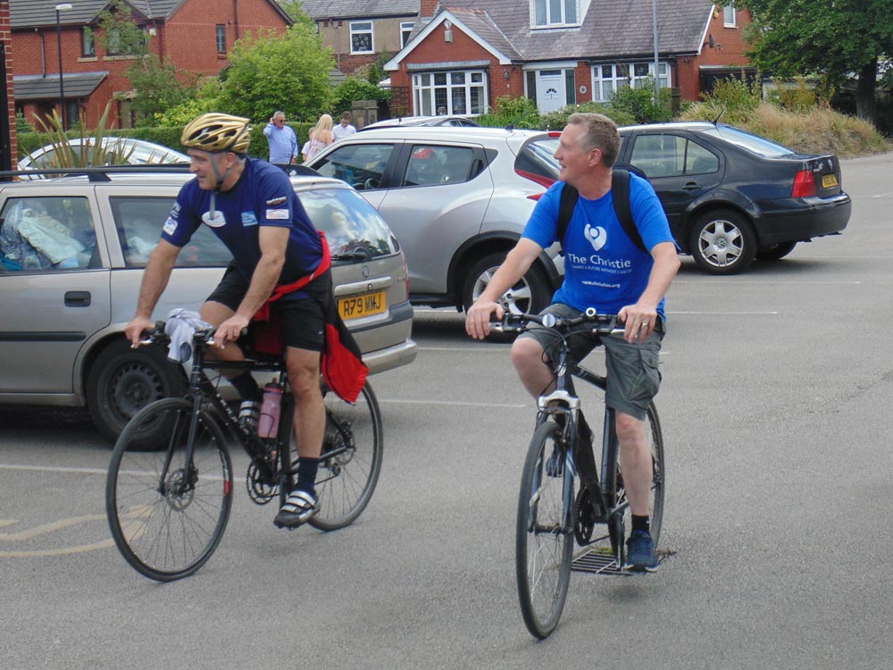 Charity Bike Ride, 4th July, 2015