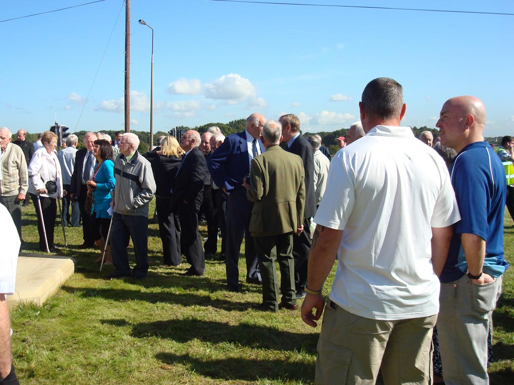 Unveiling of Lyme and Wood Pit Mining Memorial