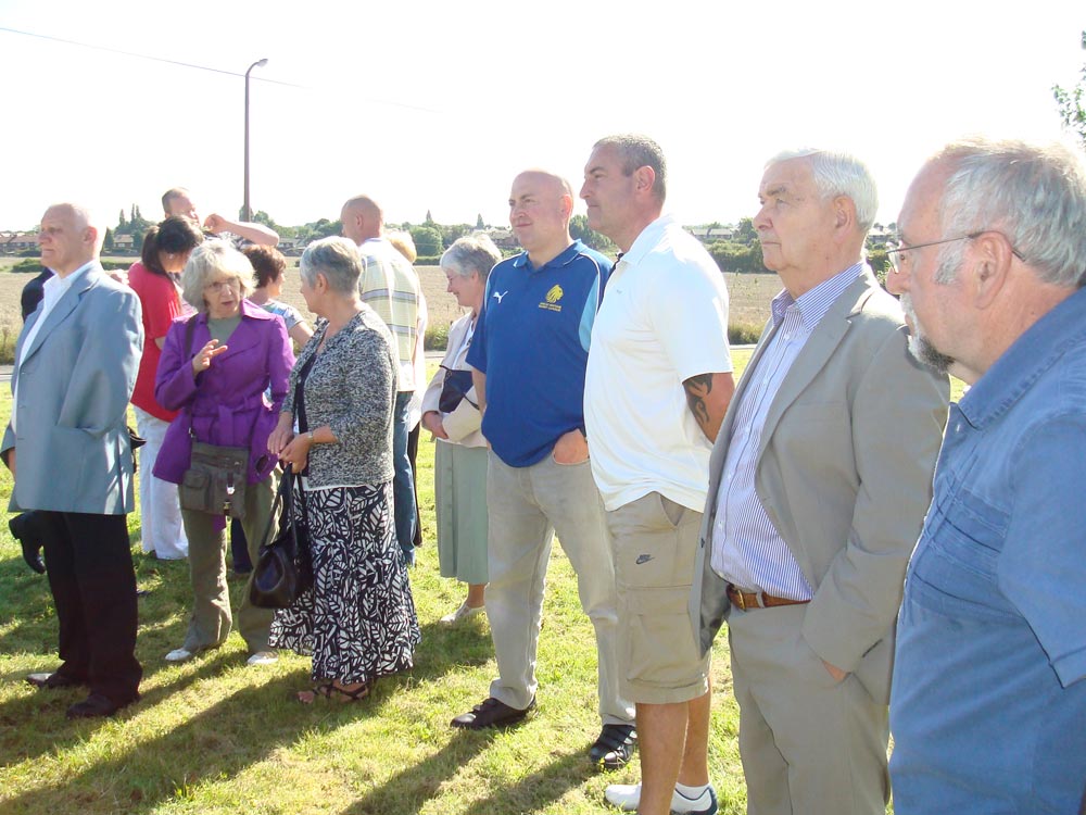 Unveiling of Lyme and Wood Pit Mining Memorial