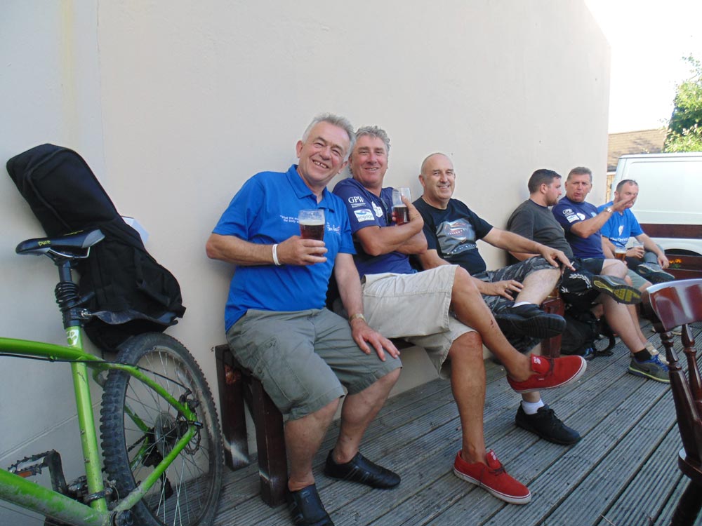 Charity Bike Ride, 4th July, 2015