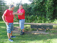 The see-saw challenge at At The Nevison Inn