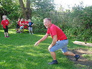 The see-saw challenge at At The Nevison Inn