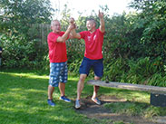 The see-saw challenge at At The Nevison Inn