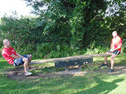 The see-saw challenge at At The Nevison Inn