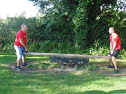 The see-saw challenge at At The Nevison Inn