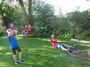 The see-saw challenge at At The Nevison Inn