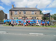 Group shot at The Golden Lion	