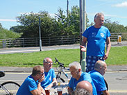 Malc with a few words at The Lock & Quay, Botany Bay