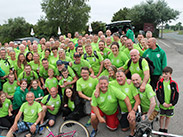 Group shot at Heaton Bridge