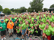 Group shot at Heaton Bridge