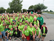 Group shot at Heaton Bridge