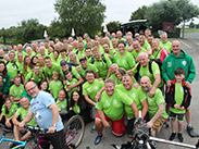 Group shot at Heaton Bridge