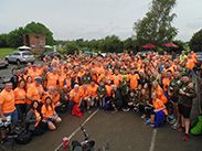 Group shot at Heaton Bridge	