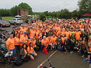 Group shot at Heaton Bridge	