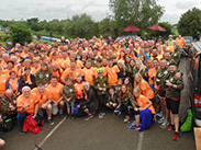 Group shot at Heaton Bridge	