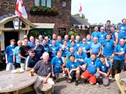 The bikers at Heaton Bridge