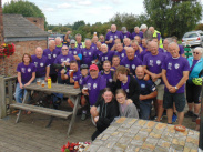 Group shot at Heaton Bridge