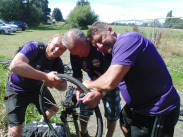 Puncture at The Ring O Bells