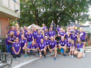 Group shot at The Barton Arms, Worsley