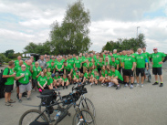Group shot at Heaton Bridge