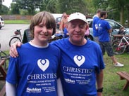 Thomas with Andy Gregory at Crooke Hall