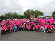 Group shot at Heaton Bridge