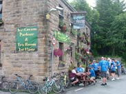 First pint of the day and breakfast