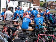 Bikes and beer at the Lock and Quay