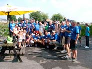 Group shot at Wilky's Gay Bar