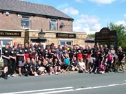 Group shot at the Golden Lion