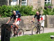 More bikers arrive at the Top Lock