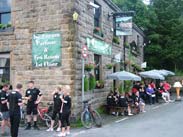 Pint number two outside of the Top Lock