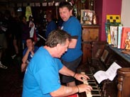 Sing a long at the Railway at Parbold