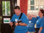 Sing a long at the Railway at Parbold